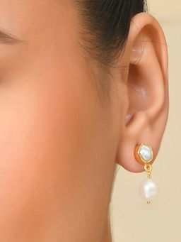 ARVINO - Moonlight Pearl 92.5 Sterling Silver Drops