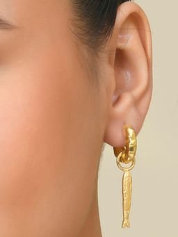 ARVINO - The Fisherman'S Catch 92.5 Sterling Silver Earrings