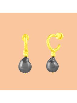 ARVINO - Baroque Nightfall Drops In 92.5 Sterling Silver