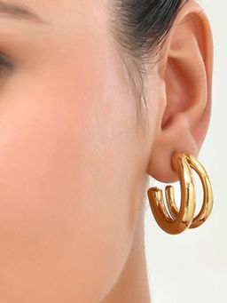 ARVINO - Golden Gleam Hoops