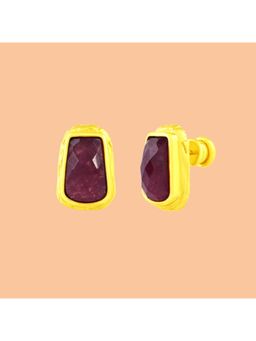 ARVINO - Ruby Reflections Studs