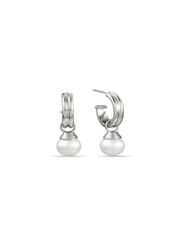 ARVINO - Luna Pearl 92.5 Sterling Silver Drops