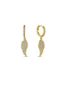 ARVINO - Angel Wing 92.5 Sterling Silver Hoops