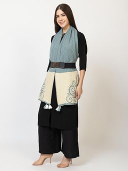 STADO - The Frost Bloom Woollen Shawl