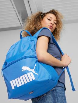 Puma - Unisex Blue Phase Multi-Pocket Backpack