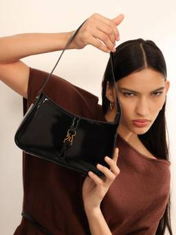 Kazo - Women Trixie Black Shoulder Bag (S)