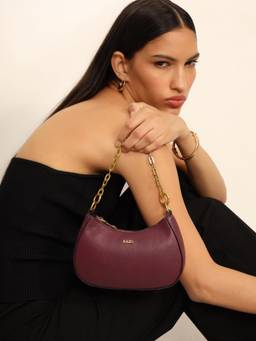 Kazo - Women Rey Maroon Sling Bag (S)