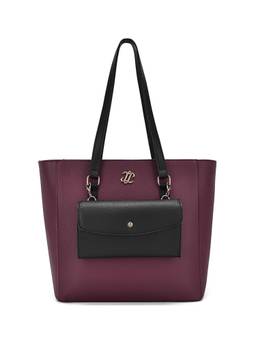 Lavie Signature - Women Wine Merced Tote Bag (L)
