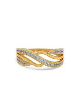 EMORI - Sleek Ring in 14KT Gold | Authentic & Certified Lab Diamonds