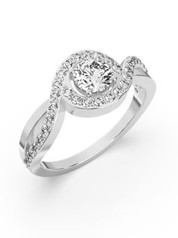 EMORI - Infinity Solitaire Ring in 14KT Gold | Authentic & Certified Lab Diamonds