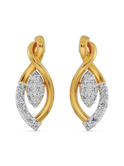 EMORI - Diamond Dazzle Earring in 18KT Gold | Authentic & Certified Lab Diamonds