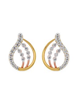 EMORI - Dazzling Earring in 14KT Gold | Authentic & Certified Lab Diamonds