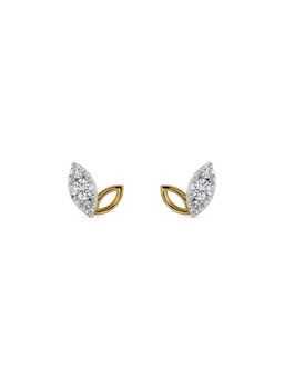 EMORI - Duo Marquise Earring in 14KT Gold | Authentic & Certified Lab Diamonds