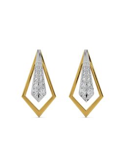 EMORI - Majestic Drop Earring in 14KT Gold | Authentic & Certified Lab Diamonds