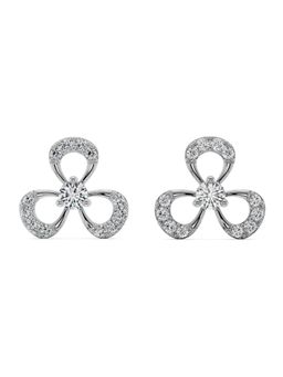 EMORI - Blooming Floral Earring in 18KT Gold | Authentic & Certified Lab Diamonds