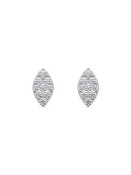 EMORI - Leafy Delight Earring in 18KT Gold | Authentic & Certified Lab Diamonds