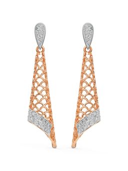 EMORI - Opulent Drop Earring in 14KT Gold | Authentic & Certified Lab Diamonds