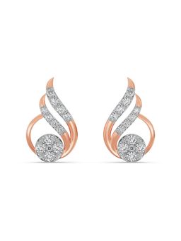 EMORI - Fern Earring in 18KT Gold | Authentic & Certified Lab Diamonds