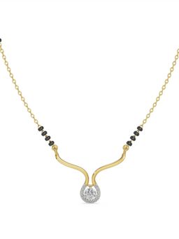 EMORI - Keerat Mangalsutra in 14KT Gold | Authentic & Certified Lab Diamonds
