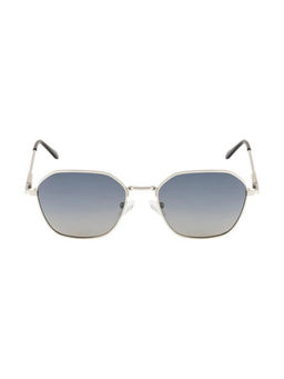 Opium Eyewear - Women Smoke Rectangular Sunglasses with Polarized & UV Protection Lens (OP-1925-C04)