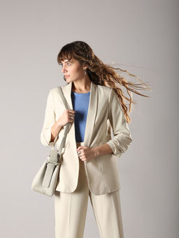 VERO MODA - Beige Tailored Blazer