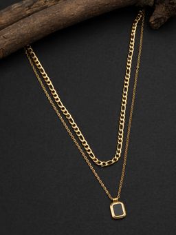 E2O - Gold-Plated Layered Necklace