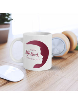 eCraftIndia - Happy Womens Day 8th March Printed Ceramic Tea Coffee Mug Gift