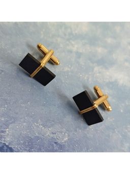 Suhani Pittie - Black Midnight Cufflinks