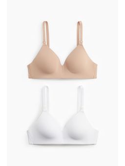 H&M - Women MAMA 2-Pack Padded Non-Wired Nursing Bras