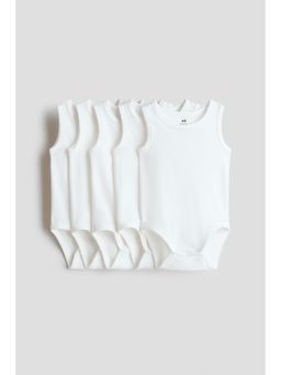 H&M - Boys 5-Pack Cotton Bodysuits
