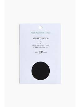 H&M - Black Jersey Repair Patch
