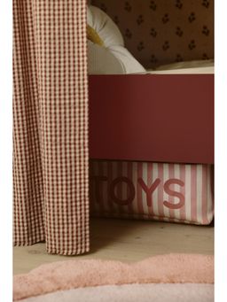 H&M - Multi-Color Lidded toy storage basket