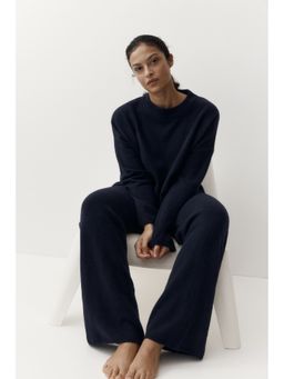 H&M - Women Blue Fine-Knit Pyjama