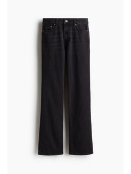 H&M - Women Black Bootcut High Jeans