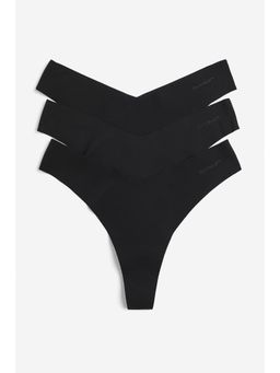 H&M - Women 3-Pack Sports Thong Briefs with DryMove
