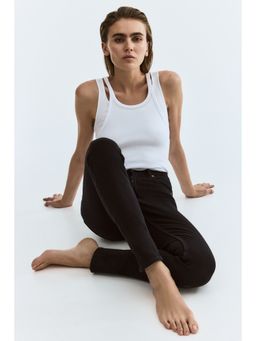 H&M - Women Black Skinny High Jeans