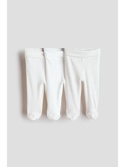 H&M - Boys 3-Pack Foldover-Waist Leggings