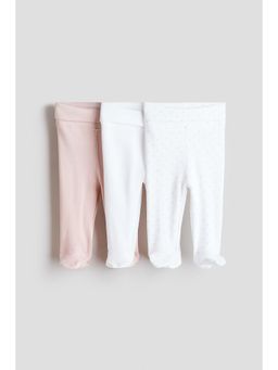 H&M - Boys 3-Pack Foldover-Waist Leggings