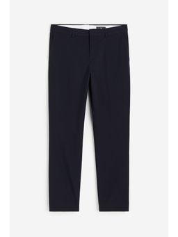 H&M - Men Blue Slim Fit Suit Trousers