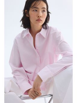 H&M - Women Pink Oxford Shirt