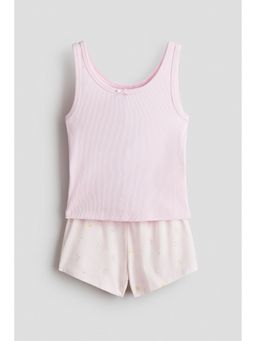 H&M - Girls Pink Cotton pyjamas