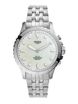 Fossil - FB-01 Hybrid Silver Smart Watch FTW5072
