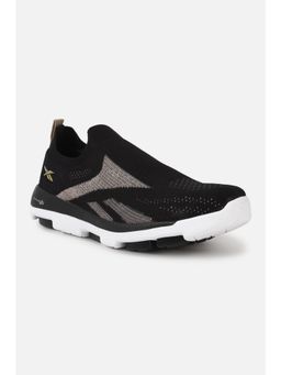 Reebok - Smooth Edge Slip On Men Black Walking Shoes