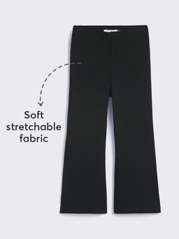 Hopscotch - Cotton Stretch Wide Leg Pants