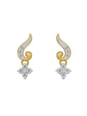 EMORI Gleaming Akira Earring in 14KT Gold | Authentic & Certified Lab Diamonds