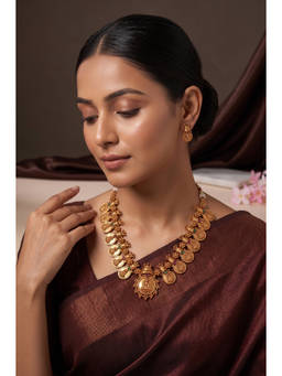 Beryachi - Multi-Colour Royal Elakathali Jewellery Set
