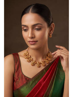 Beryachi - Antique Elakathali Gold Jewellery Set