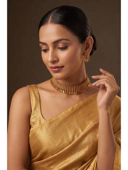 Beryachi - Viral South Indian Gold Look Jewellery Set