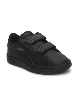 Puma - Smash V2 L V Ps Kids Black Sneakers