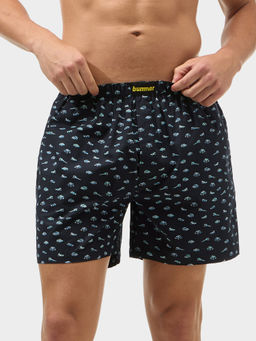 Bummer - Men Cotton Printed Boxer